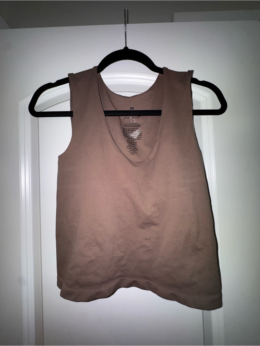 FP Movement by Free People Brown Scoop Tank Top